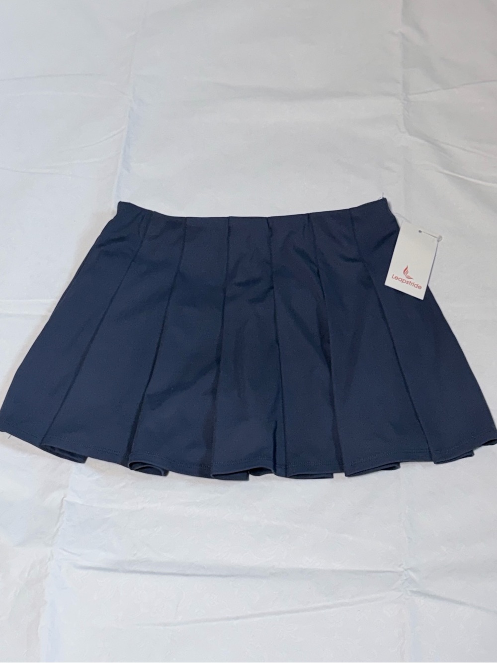 Pleated Navy Skort-Leapstride